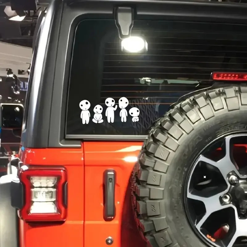 Car Body Alien Car Stickers And Decals Funny Decal Car Window Decoration Vinyl Stickers detail view