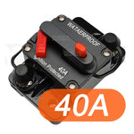 Circuit Breaker 20A to 300A Manual Reset for Car Audio System Waterproof Marine Cir additional angle