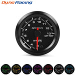 Lodenqc 2" 52mm 7 Color Car Gauge Set | High Speed Stepper Motor for Boost, Temp, Pres close-up view