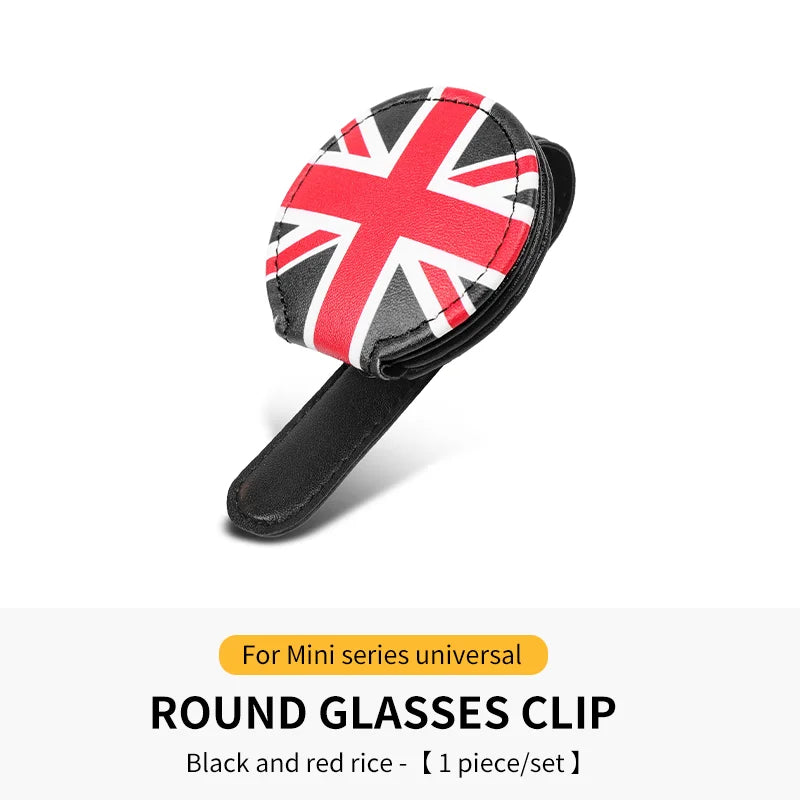 Car Glasses Case Sunglasses Holder For Mini Cooper F54 F55 F56 F60 R55 R56 R60 U25 F65 J01 Universal Storage Portable Clip