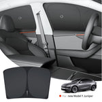 YZ for Tesla Model 3 Y Juniper Highland 2021-2025 Car Side Window Sunshade with Sucti alternate view