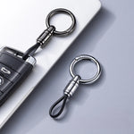 Car Key Chain Pendant Metal Simple Key Chain Men's Waist Hanging Buckle Ring Pendant alternate view