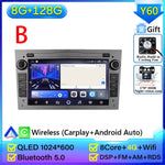 Car Radio Android Auto For Opel Corsa C D Vivaro Astra H J Vectra Antara Zafira Mer additional angle