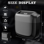 Mini Car Trash Can Hanging Storage Box ABS Side Door detail view
