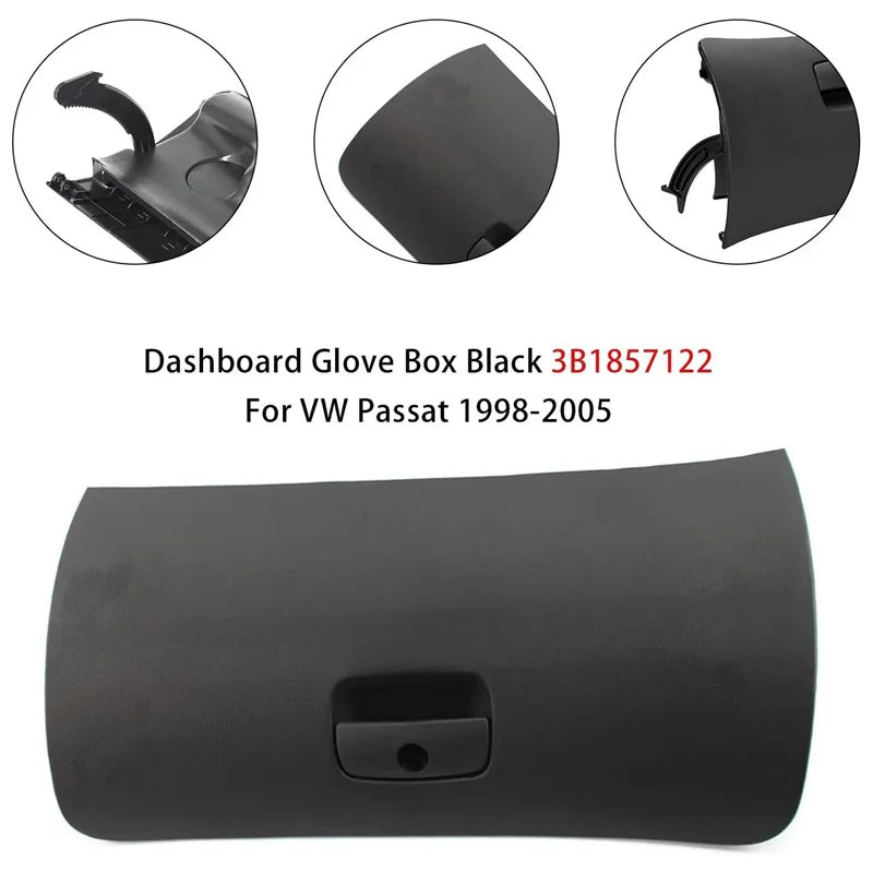 Plastic Dashboard Glove Box Door Lid Assembly Door Lid Cover 3B1857122 For VW Passat lifestyle view