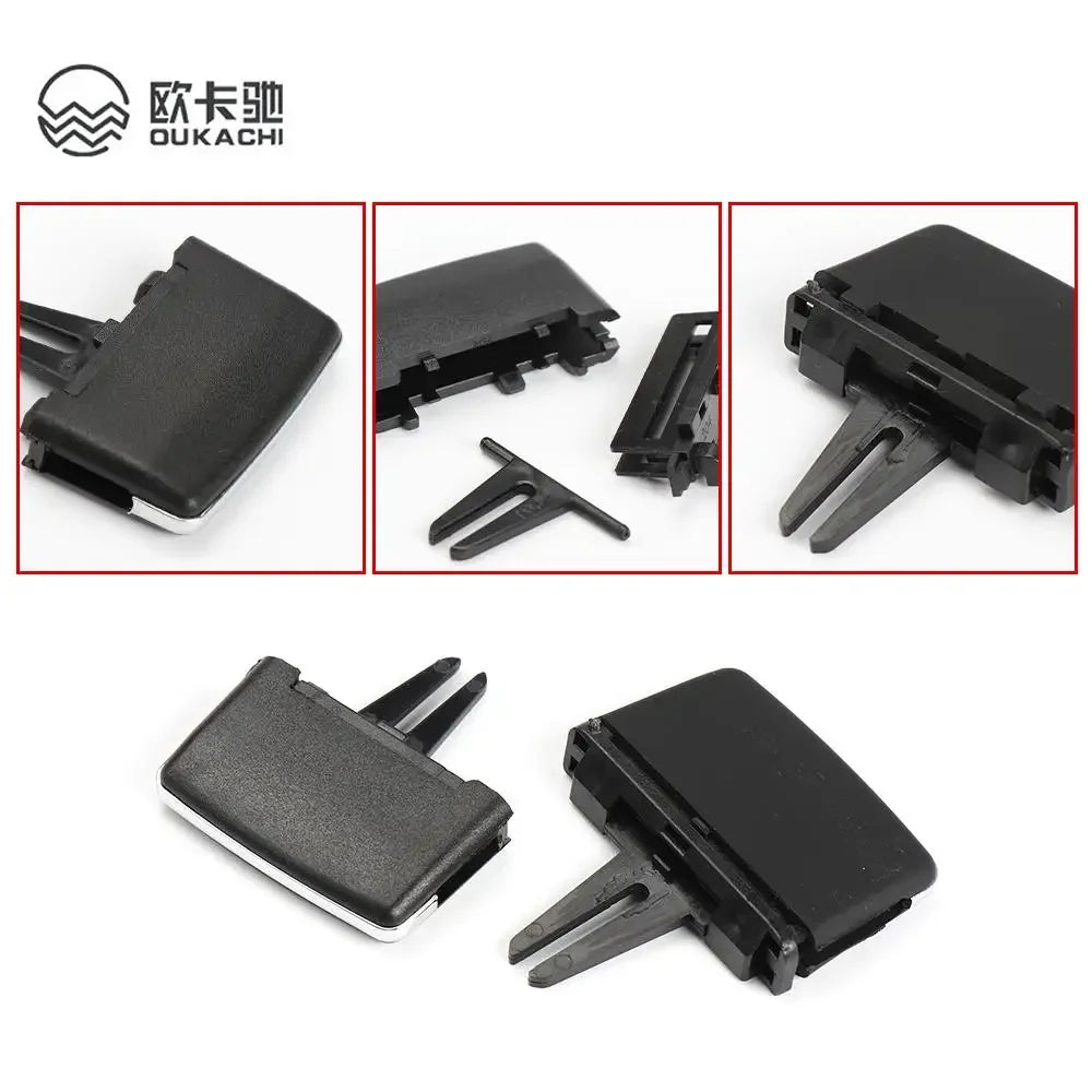 2048305554 Car Front Dash Air Conditioner AC Vent Grille Tab Clip Slider For Mercedes Benz C GLK Class C180 C200 C260 GLK300