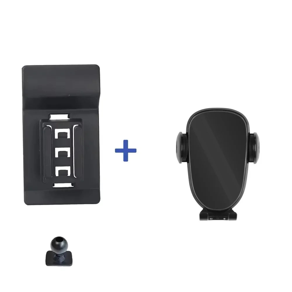 Car Phone Holder Special Fixed Bracket Base For Audi Q7 4M 2016 2017 2018 2019 Wireless Charging Stand Car Interior Accessories