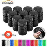 Aluminum Tire Valve Caps | Dustproof Universal Stem Covers for Cars, Bikes, Trucks, Motorcycles