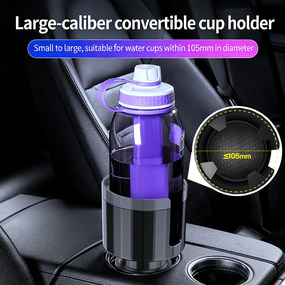 Adjustable Car Cup Holder Expander for 6.5CM-10CM Cup Holder