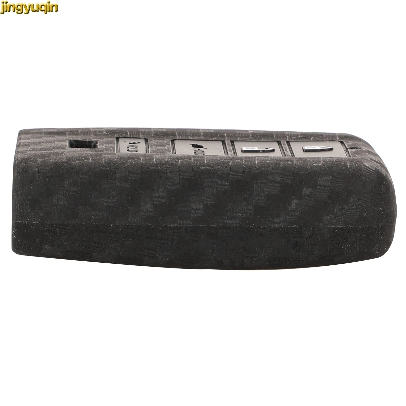 Jingyuqin Remote Car Key Carbon Fiber Silicone Case Cover For Honda Mugen Acura ILX MDX RDX ZDX TL RL TSX NSX 4 Buttons