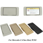 For Mercedes C-Class Benz W203 Sun Visor Shade Mirror Cover Interior Makeup Mirror Cosmetic Mirror Cover Black Beige A2038102110