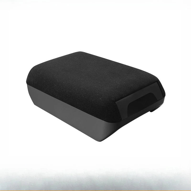 Car Center Console Organizer Armrest Cover Soft PU Leather Height Pad for Tesla Model Y Juniper and Model 3 Highland