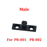 10-20PCS Garbage Bin Plastic Switch Door Lock Self-locking Press Type Spring Lock B additional angle