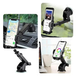 Car Phone Holder 360° Rotation Suction Mount