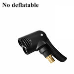 2-In-1 Bicycle Pump Nozzle Adapter | Universal Inflator Valve Connector for Car, Motorcy detail view