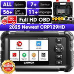 LAUNCH CRP129 HD Heavy Duty Truck Scanner Full System Diesel Scan Tool Global Version 24V Trucks Dia