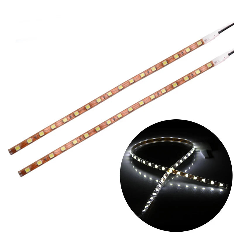 2 Pcs LED Strip Lights 45cm Waterproof Car Atmosphere Lights lifestyle view