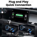 Carlinkit Mini Ultra Wireless CarPlay Adapter | 5.0 WiFi Bluetooth for OEM Cars additional angle