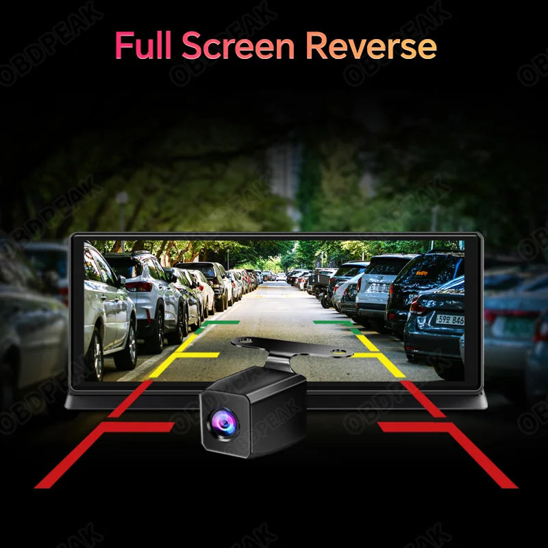 K2 Pro 11.3" Dash Cam 4K 2160P Car DVR Recording Carplay & Android Auto Wireless Co additional angle
