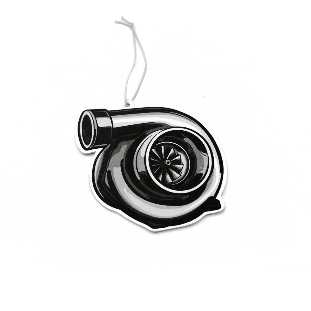 Newest JDM Style Performance Car Rearview Mirror Pendant Air Freshener Solid Paper Decoration Car Decoration Anime Turbo Decor