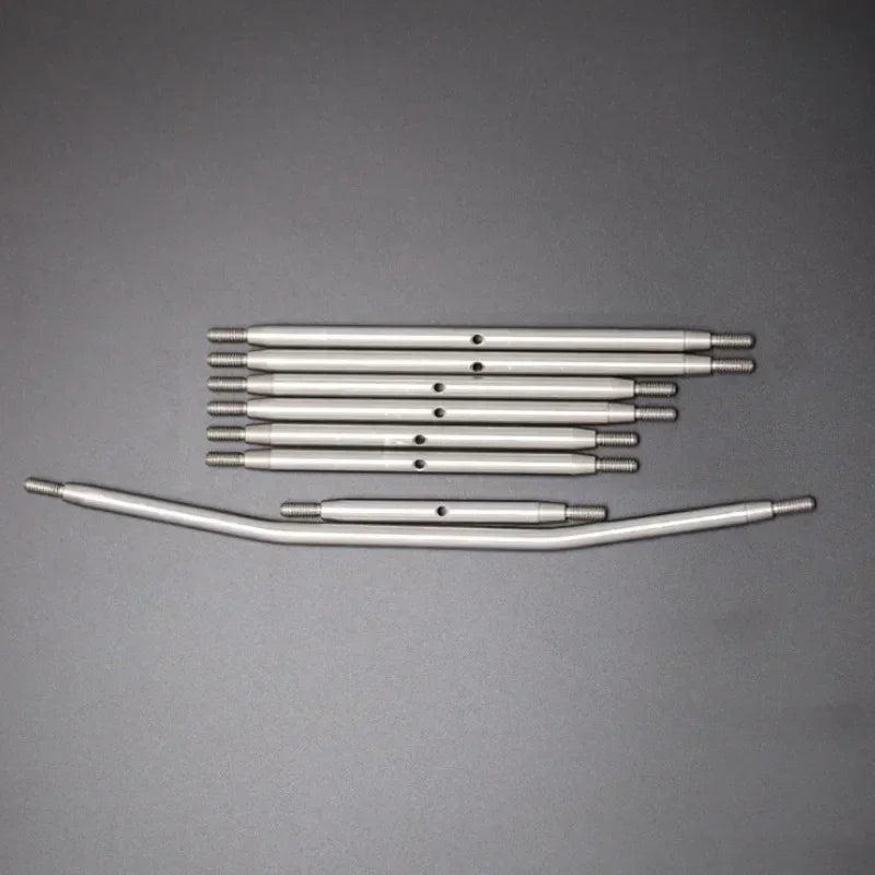 Metal Suspension Link Rod Linkage Steering Pull Rod for AXIAL RBX10 Ryft AXI03005 1/10 RC Crawler Ca