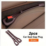 2-piece car seat gap filling plug, anti drop, with groove design, durable and soft mater detail view