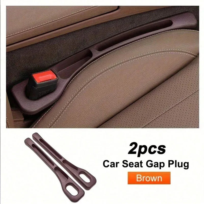 2-piece car seat gap filling plug, anti drop, with groove design, durable and soft mater detail view