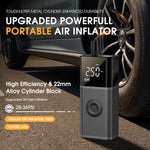 CARSUN Portable Tire Inflator | Wireless Rechargeable Air Pump for Car, Motorcycle, B alternate view