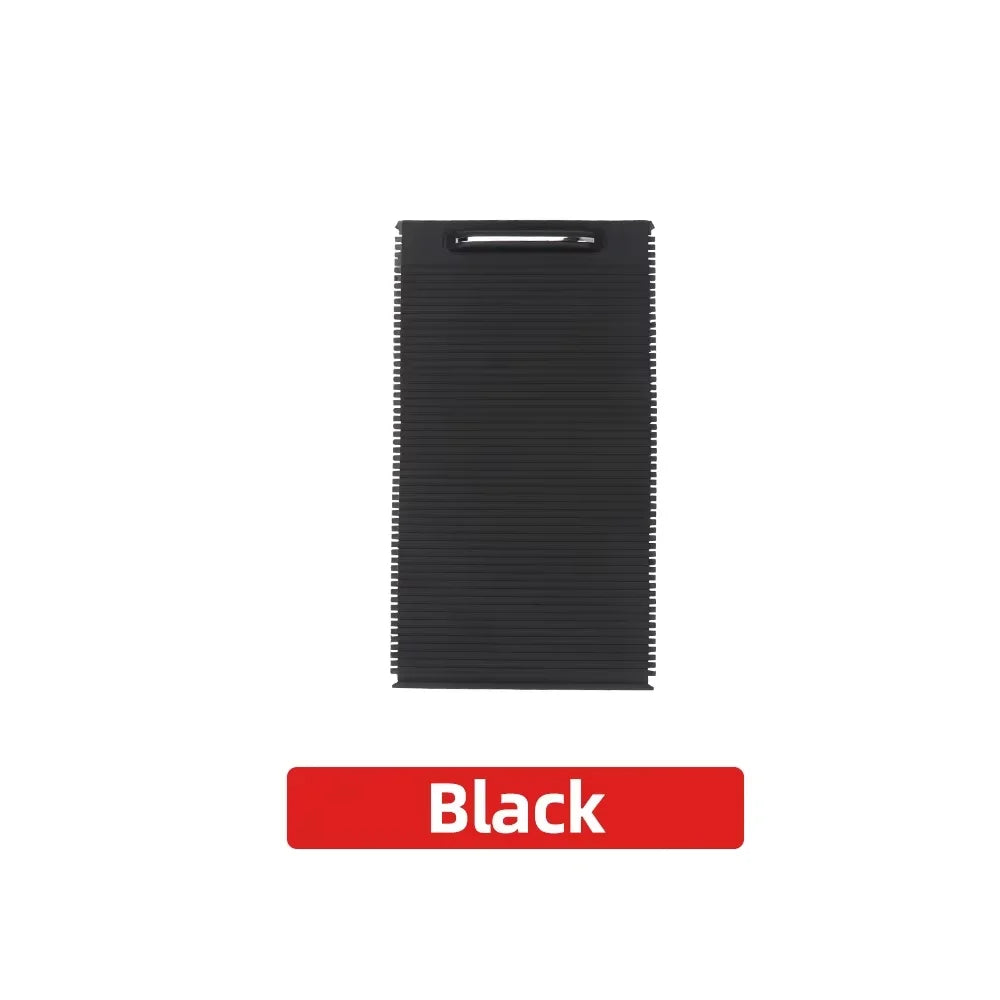 For Citroen Berlingo Center Armrest Box Cover Plate Cup Holder Pull Curtain Glove Box Storage box Sliding Push-pull cover plate
