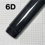 1-6m Carbon Fiber Car Body Vinyl Wrap Matte Accessories Glossy Black Sticker 3D 4D 5D close-up view