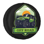 Custom Spare Tire Cover for SUV Truck Jeep | Mountain River PVC 13-18 Inch additional angle