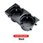 Double Hole Car Center Console Storage Box with Cup Holder | For BMW E46 1999-2006 close-up view
