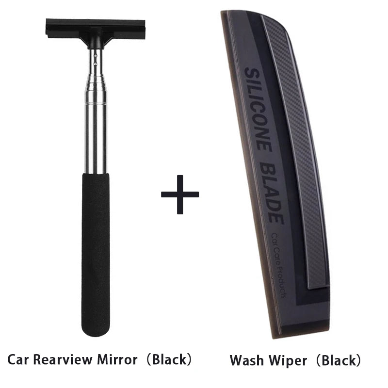 Non-Scratch Soft Silicone Handy Squeegee Car Wrap Tools Water Window Wiper Drying Bla alternate view