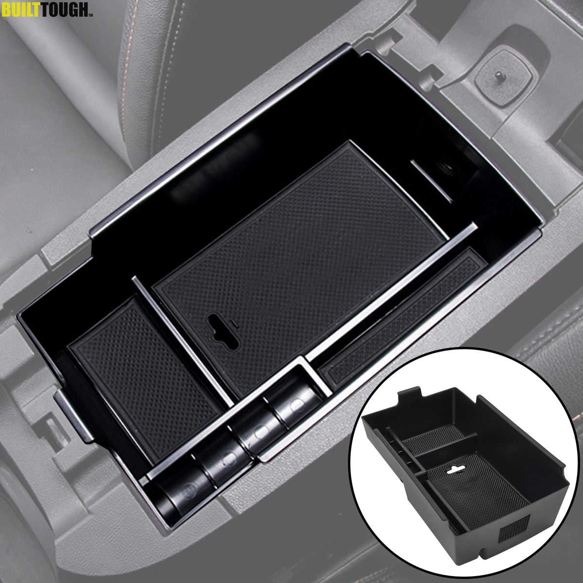 Car Center Console Organizer Armrest Storage Box For Chevy Chevrolet / Holden Equinox Accessories Container 2018- 2024
