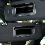 Car Sun Visor Glass Cover Makeup Mirror Holder Panel Cover For Mercedes Benz ML GL R Class W164 W251 2006-2017 1648101510