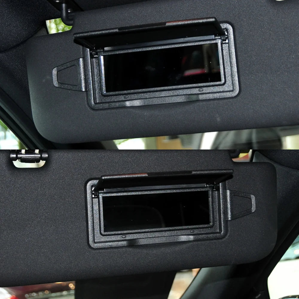 Car Sun Visor Glass Cover Makeup Mirror Holder Panel Cover For Mercedes Benz ML GL R Class W164 W251 2006-2017 1648101510