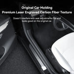 YZ for Tesla Model 3/Y Highland Juniper 2021-2025 Rear Door Sill Protection Strip detail view
