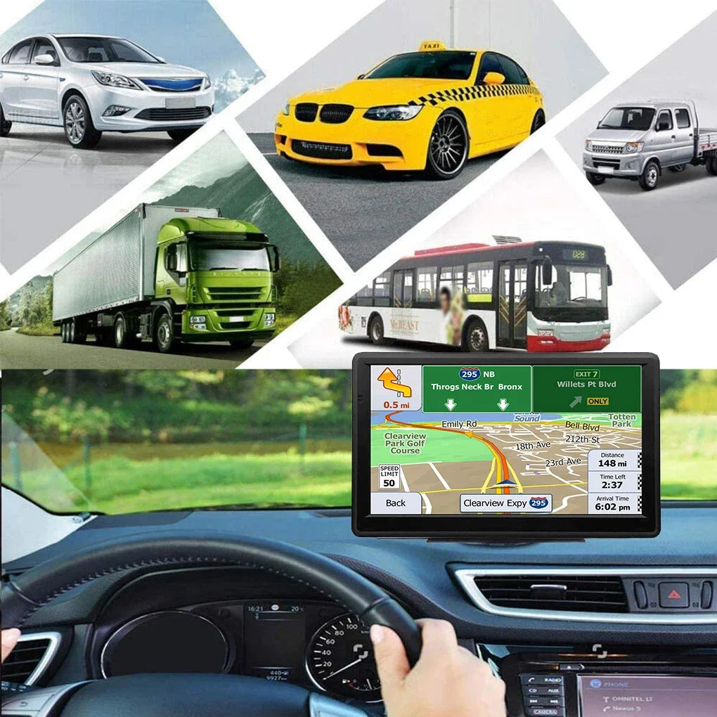 5inch Car GPS Navigation HD Touch Screen GPS Navigator Truck 3D Mode Sat Nav 8G+256M E close-up view