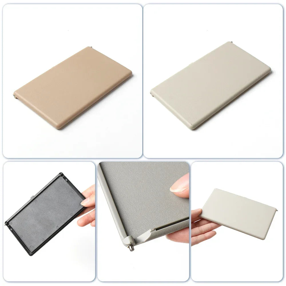 Car Sun visor without Light Mirror Cover Vanity Mirror Decorative Cover For Chevrolet Malibu XL Malibu Buick Excelle GX GT