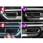 F40 G20 G26 G28 G29 G01 G02 G22 Car Central AC Air Conditioning Vent Grill Outlet Clip Repair Kit For BMW 2 3 4 Z4 X3 X4 Series