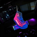 Sports Shoe Car Fragrance Pendant | Trendy Rearview Mirror Air Freshener lifestyle view