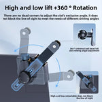 Aluminum Alloy Car Phone Holder Bracket | Adjustable Multi-Angle Universal Mount for Arc detail view