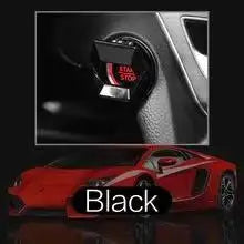 new Car Engine Start Stop Switch Button Cover Decorative Auto Accessories Push Button Sticky Cover Car Interior Car-Styling