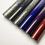 Glossy Laser Forged Carbon Fiber Vinyl Wrap Self-Adhesive Car Sticker Waterproof for Automotive Styl