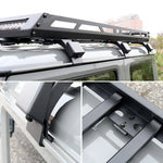 Aluminum Roof Rack Box for Suzuki Jimny JB64 JB74 | Off Road 4x4 Luggage Rack with additional angle
