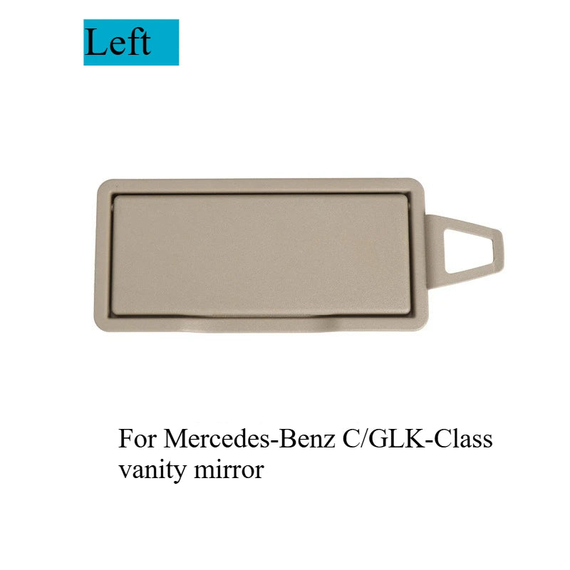For Mercedes-Benz C-Class W204 C180 C200 C260L GLK300 sun visor makeup mirror Replacement sun visor cover sun visor mirror