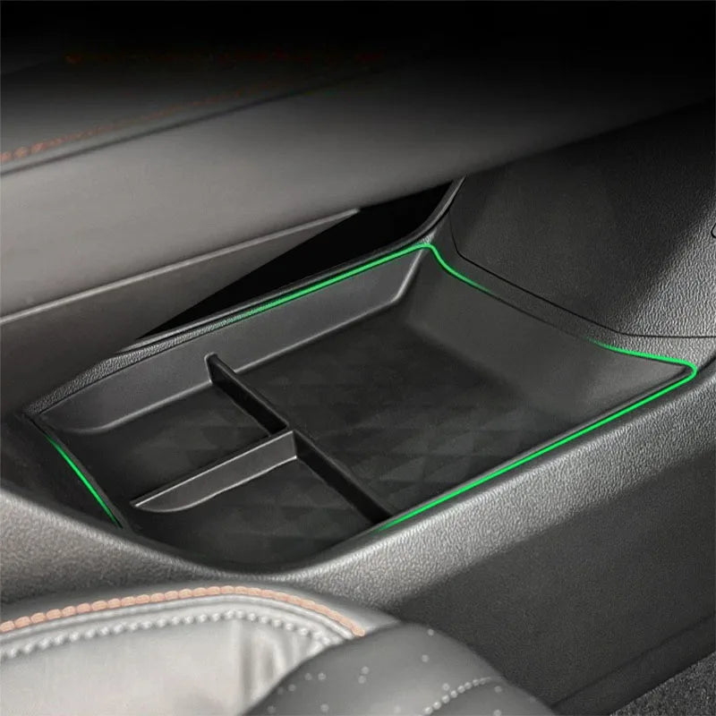Black Car Center Console Storage Box for Changan Deepal S07 S7 2023 2024 2025 Interior Storage Box Auto Accessories