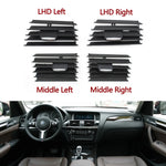 LHD RHD Front Central Left Right Air Conditioning AC Vent Grill Outlet Tab Clip Repair Kit For BMW X3 X4 F25 F26 2011-2018