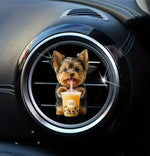 Cartoon car aroma decoration item, car vent clip, air conditioning decoration item, car interior fragrance accessory