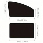Magnetic Curtain Protectors, Side Window Sunshades, UV Protection, Suitable for Most Mod detail view